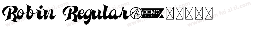 Robin Regular字体转换